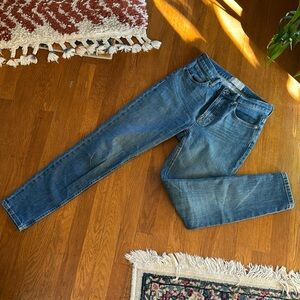 Everlane 27 Reguler midrise skinny jean light wash